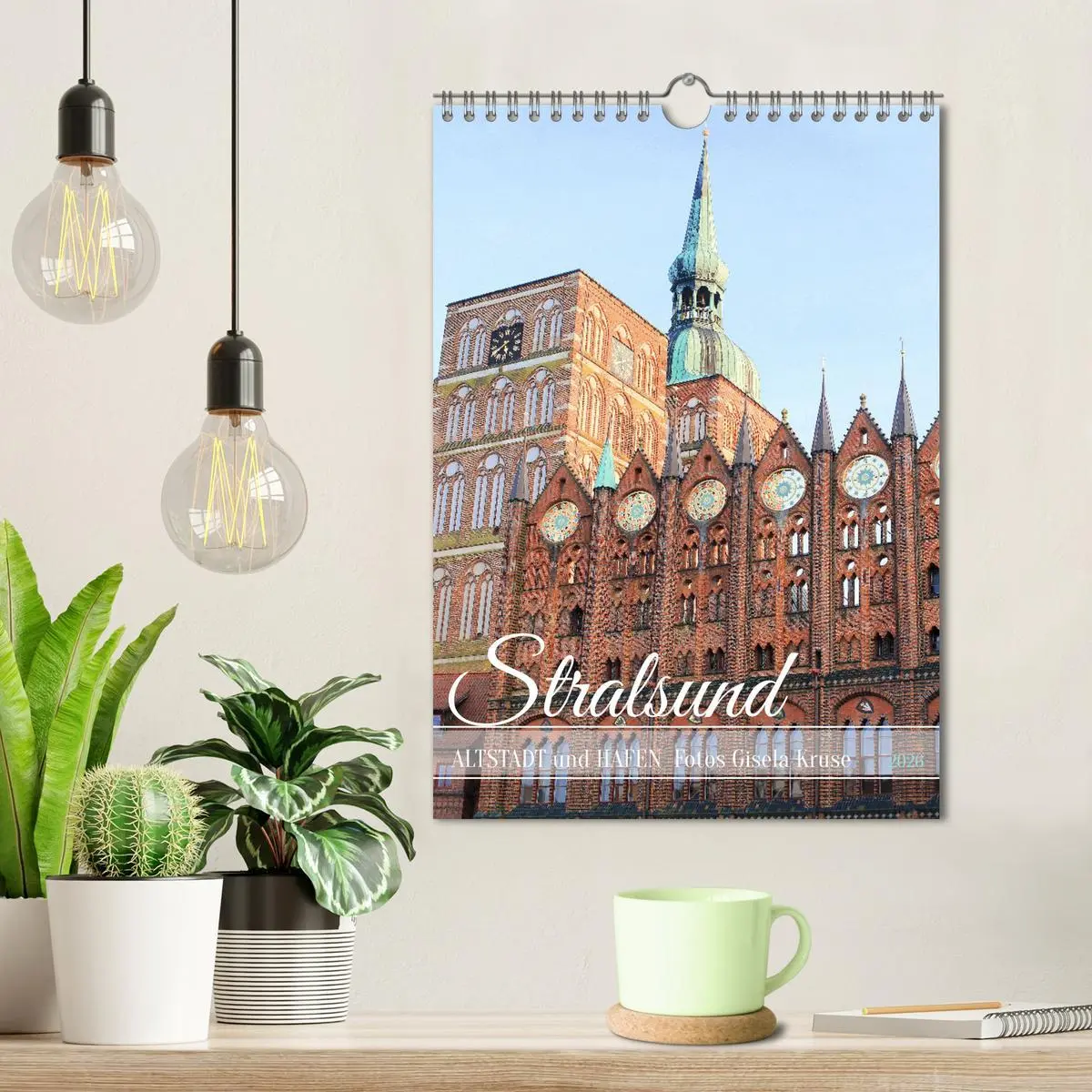 Bild: 9783457285695 | Stralsund - Altstadt und Hafen (Wandkalender 2026 DIN A4 hoch),...