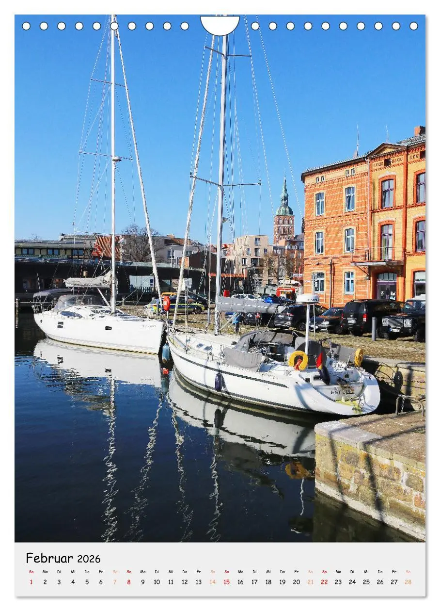 Bild: 9783457285695 | Stralsund - Altstadt und Hafen (Wandkalender 2026 DIN A4 hoch),...