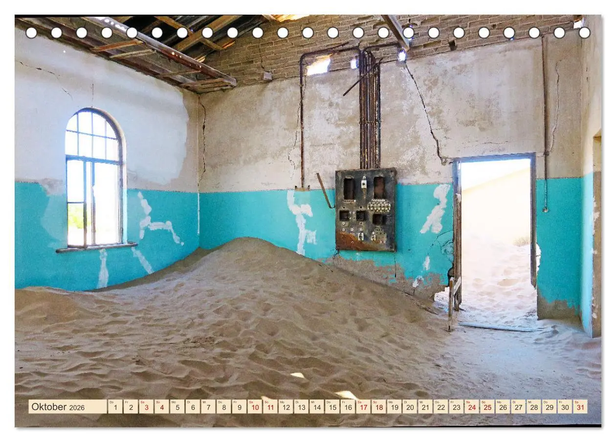 Bild: 9783457425695 | Kolmannskuppe Lost Place in Namibia (Tischkalender 2026 DIN A5...