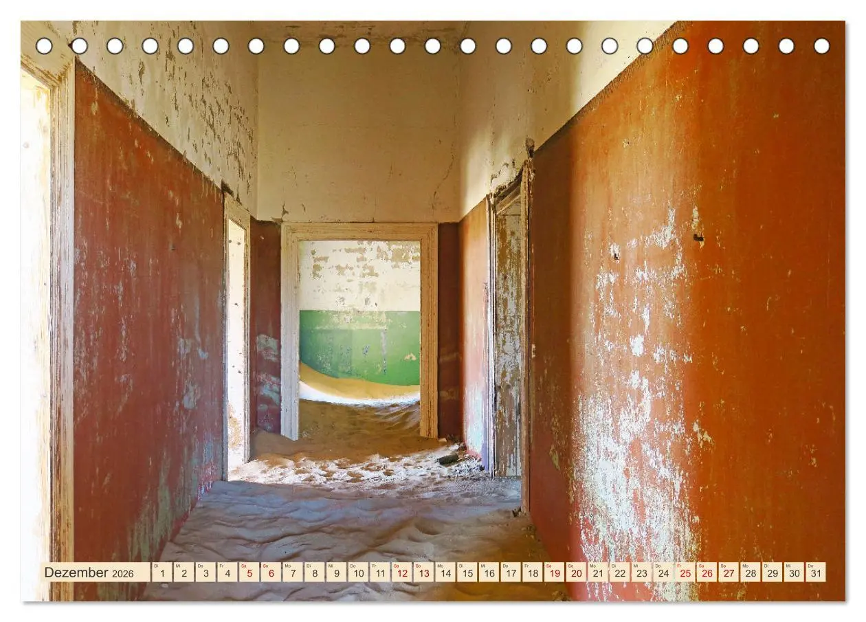 Bild: 9783457425695 | Kolmannskuppe Lost Place in Namibia (Tischkalender 2026 DIN A5...