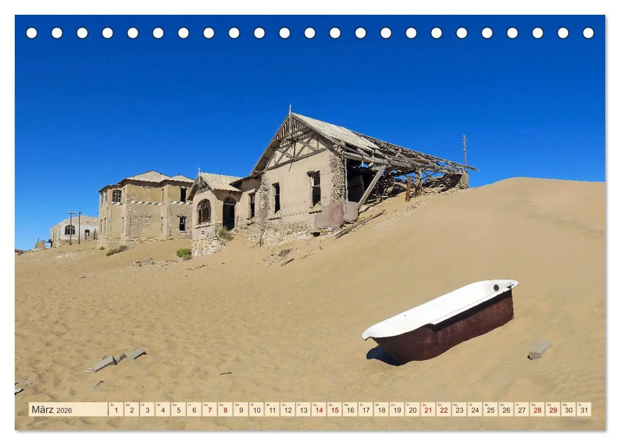 Bild: 9783457425695 | Kolmannskuppe Lost Place in Namibia (Tischkalender 2026 DIN A5...