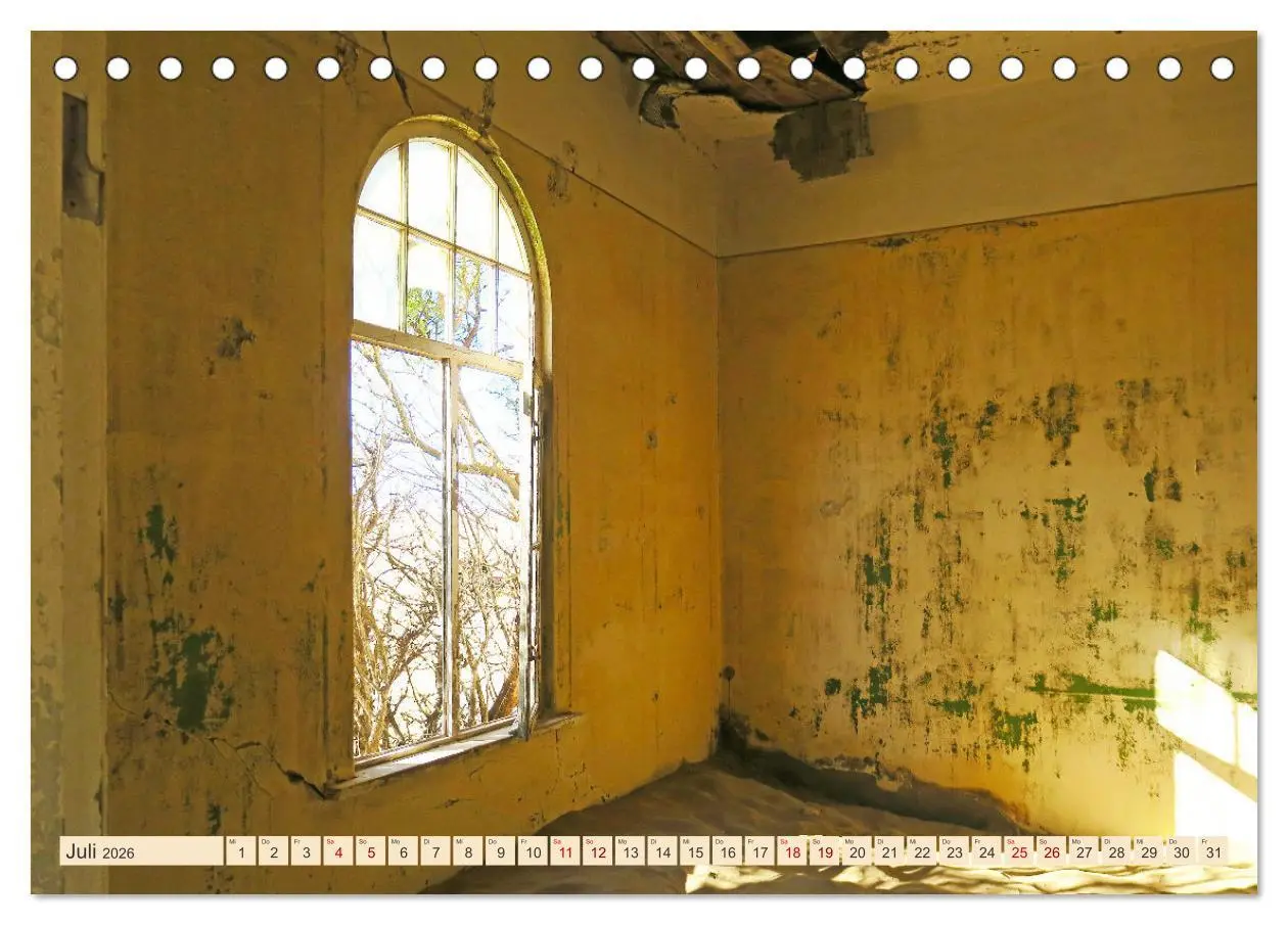 Bild: 9783457425695 | Kolmannskuppe Lost Place in Namibia (Tischkalender 2026 DIN A5...
