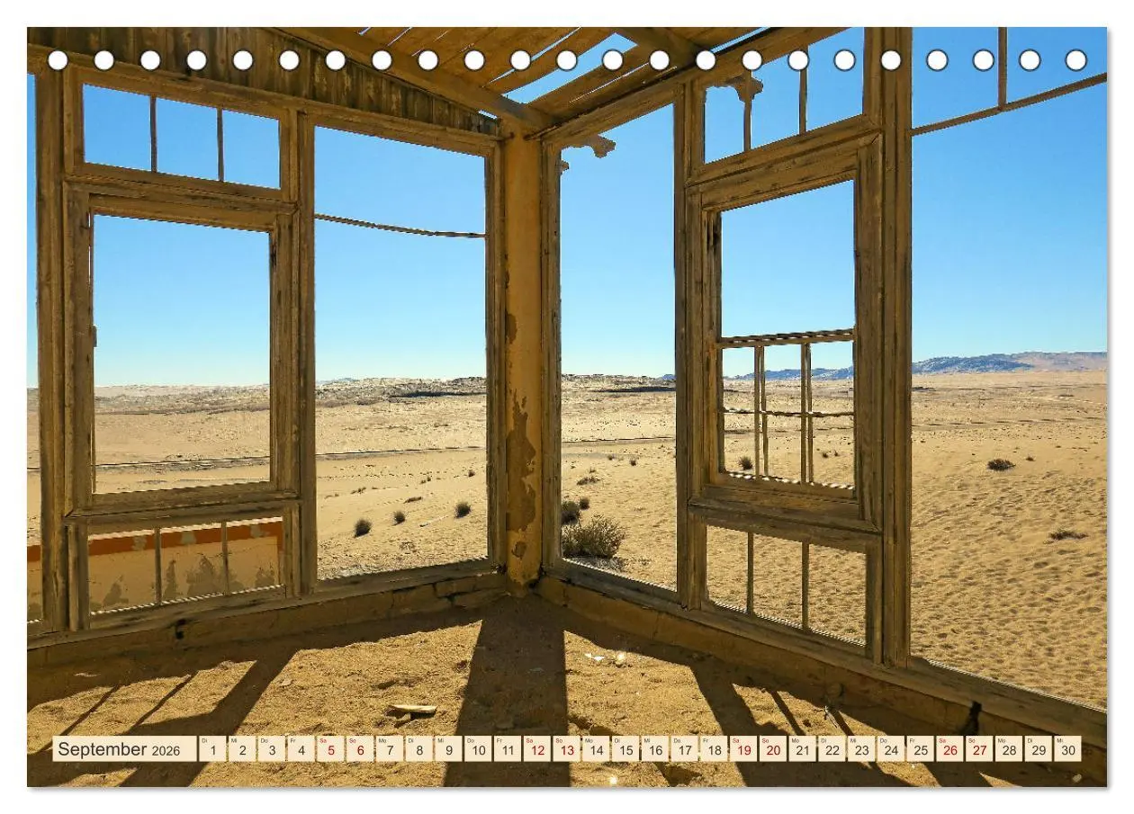 Bild: 9783457425695 | Kolmannskuppe Lost Place in Namibia (Tischkalender 2026 DIN A5...