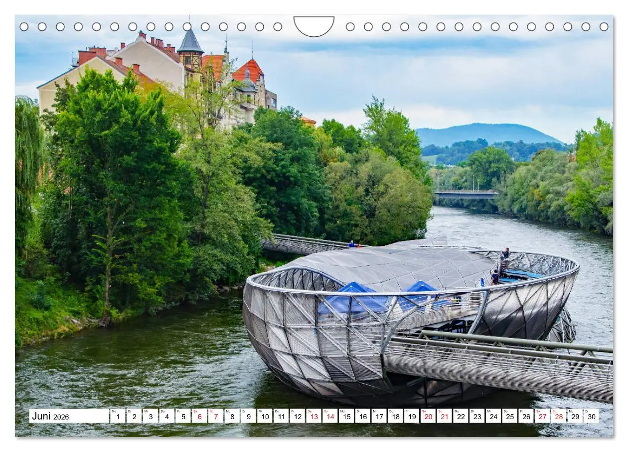 Bild: 9783457805695 | Graz - eine Stadt mit Flair (Wandkalender 2026 DIN A4 quer),...