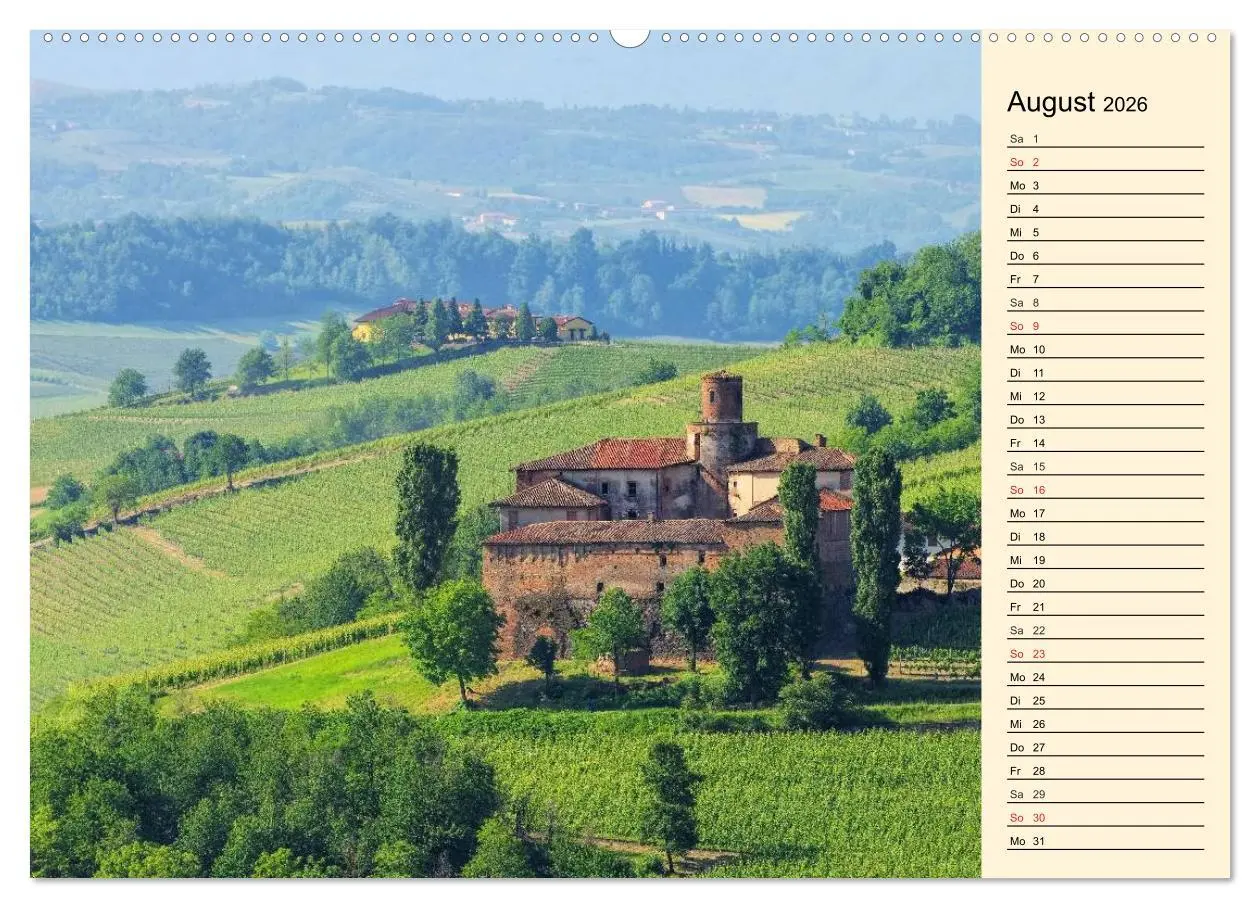 Bild: 9783457975695 | Burgen in Italien (hochwertiger Premium Wandkalender 2026 DIN A2...