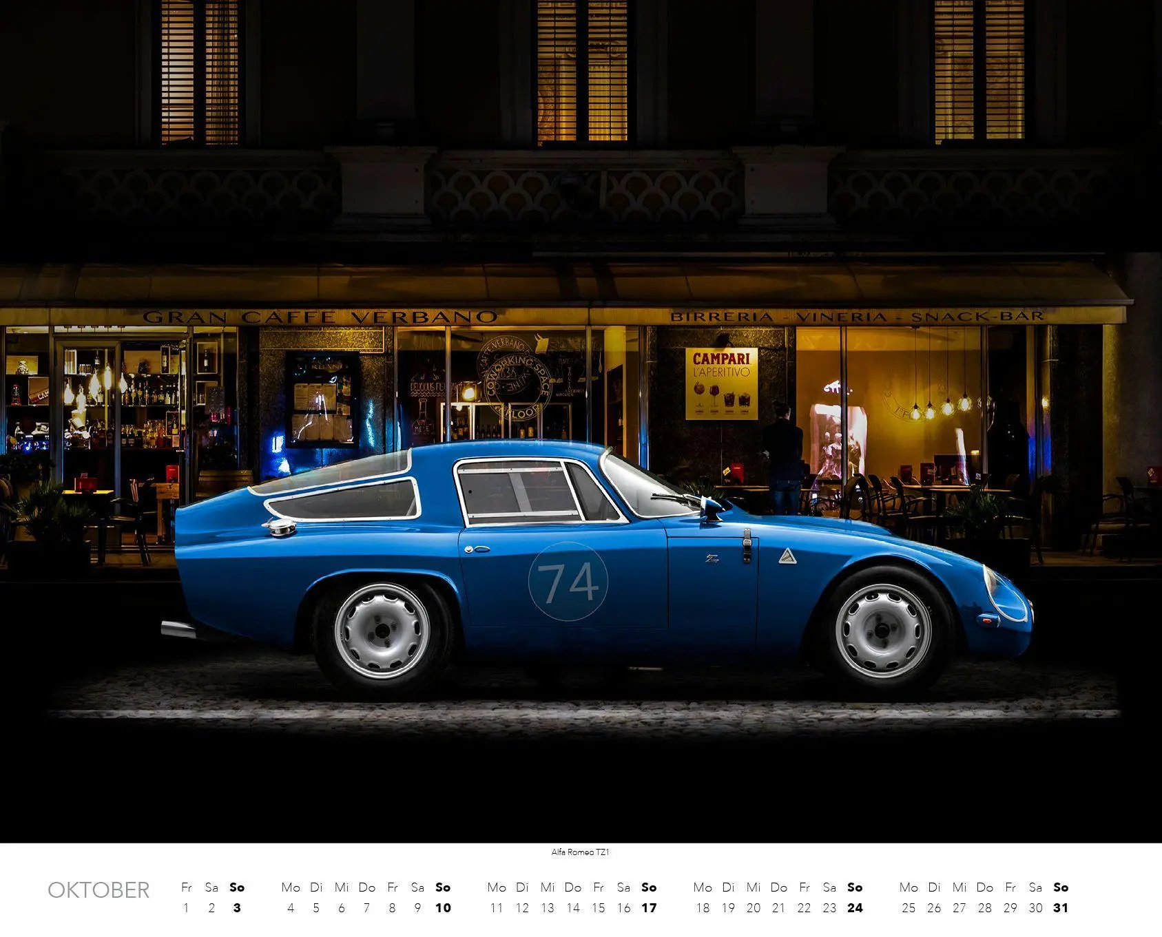 Bild: 9783960585695 | Passione Alfa Romeo Kalender 2027 | Andreas Goinar | Kalender | 14 S.