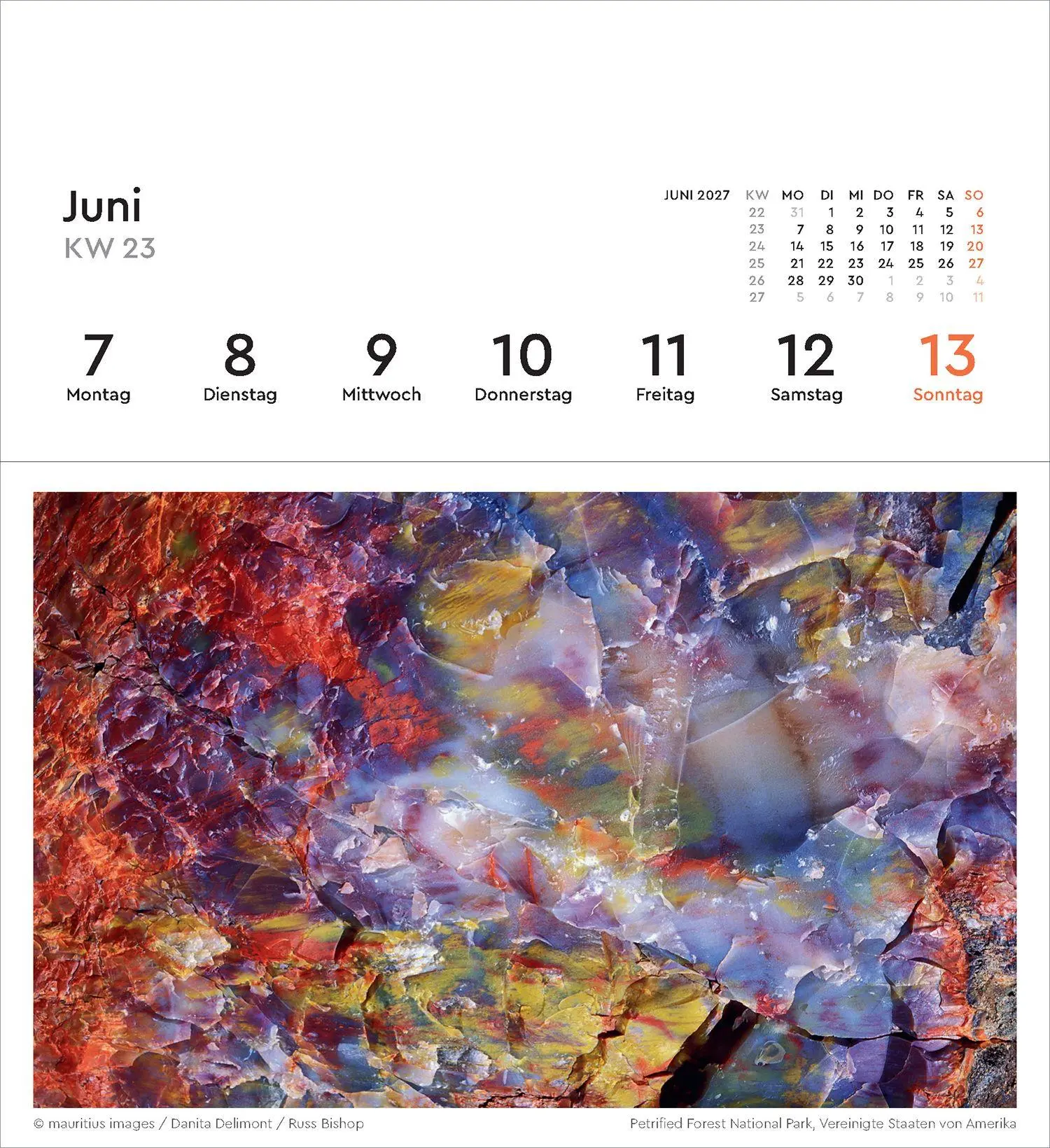 Bild: 9783965915695 | Strukturen - KUNTH Postkartenkalender 2027 | Kalender | 53 S. | 2027