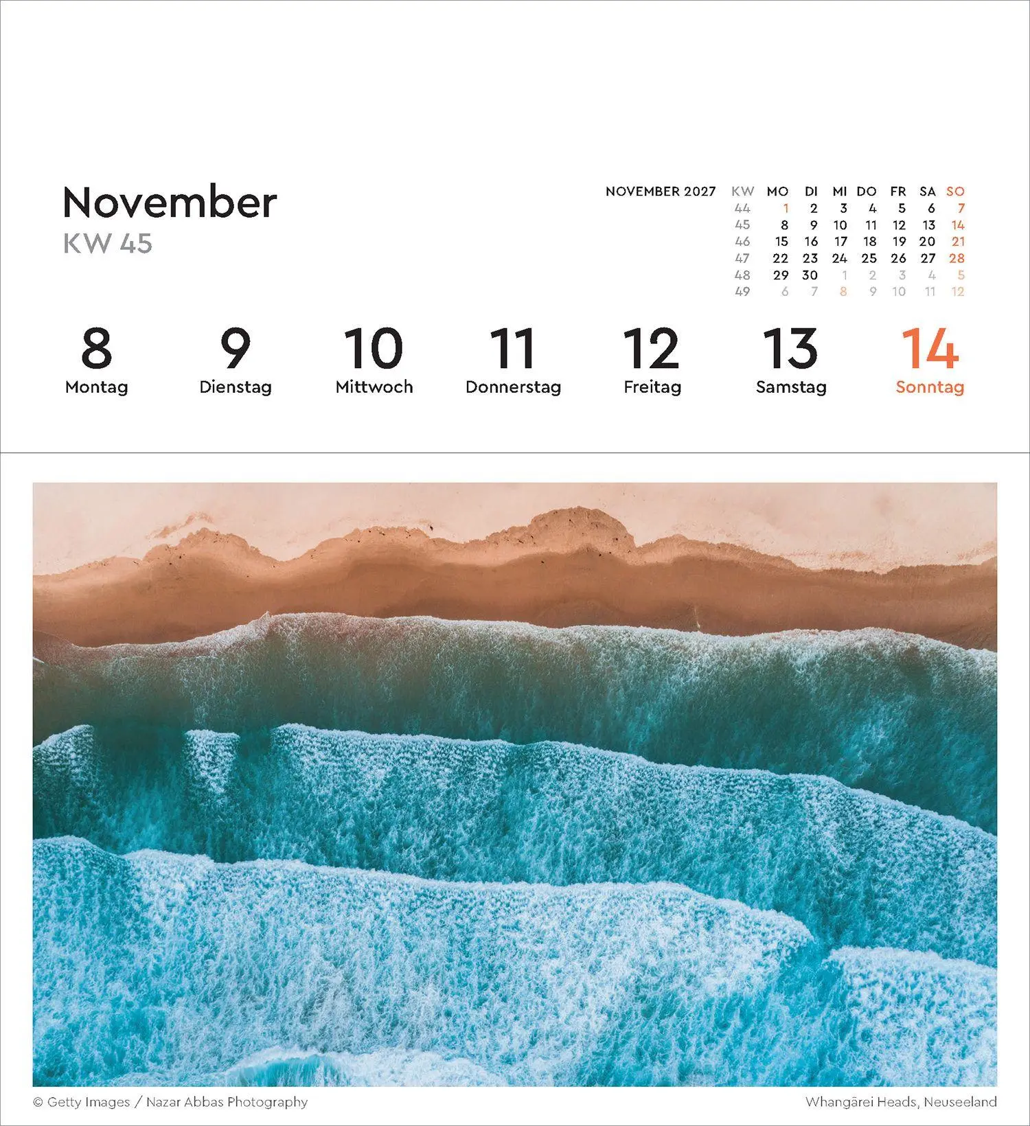 Bild: 9783965915695 | Strukturen - KUNTH Postkartenkalender 2027 | Kalender | 53 S. | 2027