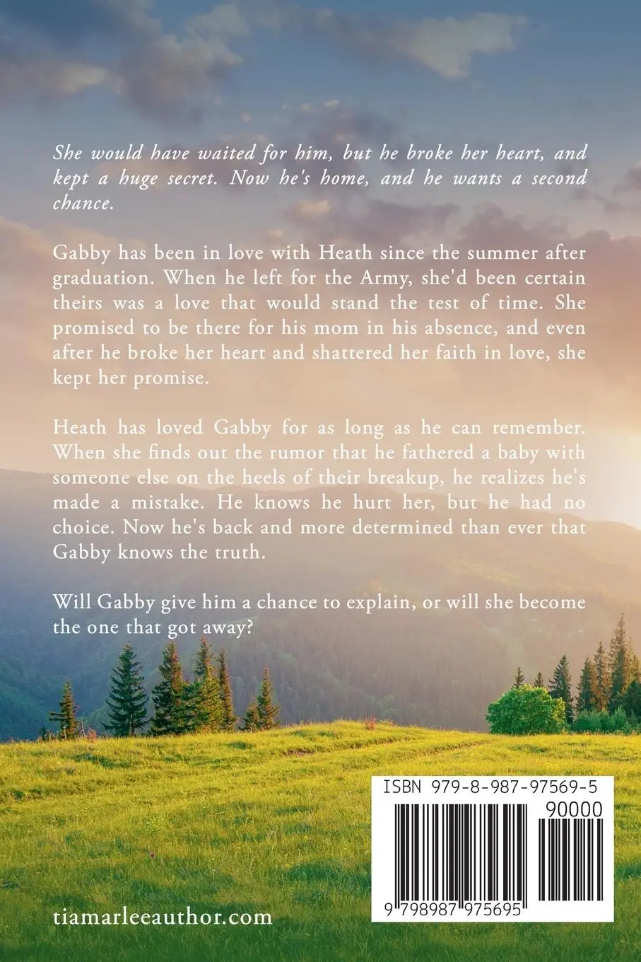 Rückseite: 9798987975695 | A Soldier's Wish | Tia Marlee | Taschenbuch | Piney Brook Wishes