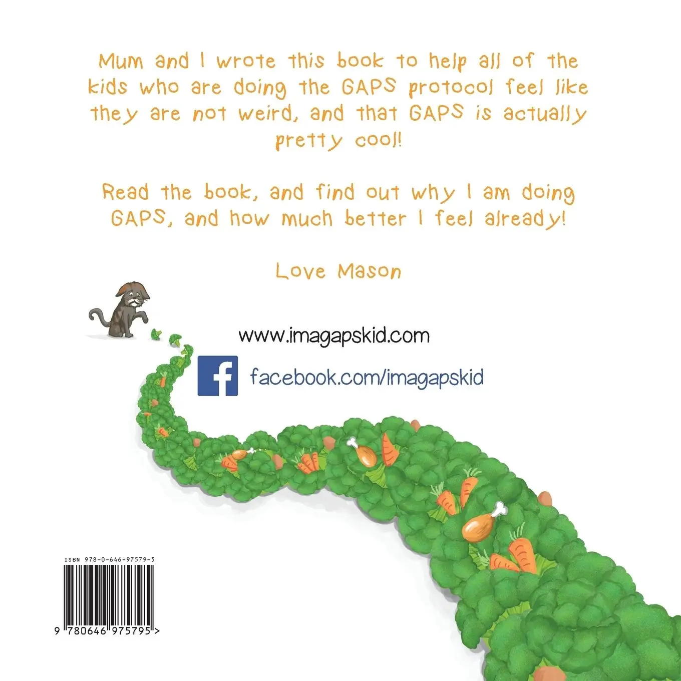 Rückseite: 9780646975795 | I'm a GAPS Kid | Emma Fox | Taschenbuch | Kartoniert / Broschiert
