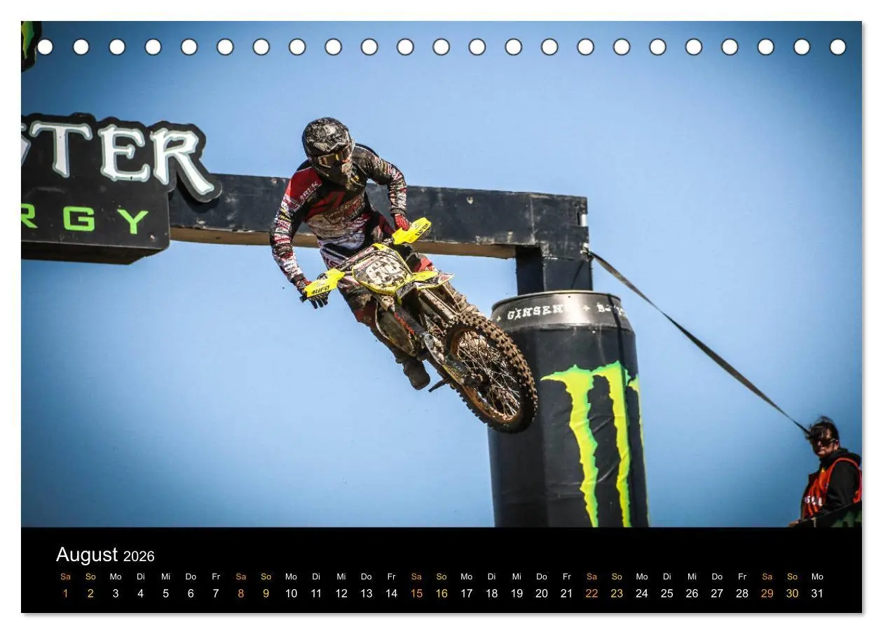 Bild: 9783457895795 | MX Racing 2026 (Tischkalender 2026 DIN A5 quer), CALVENDO...