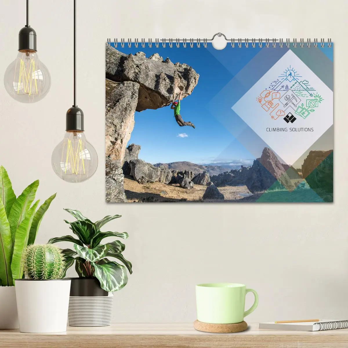 Bild: 9783516055795 | Climbing Solutions - Bergsport weltweit (Wandkalender 2026 DIN A4...