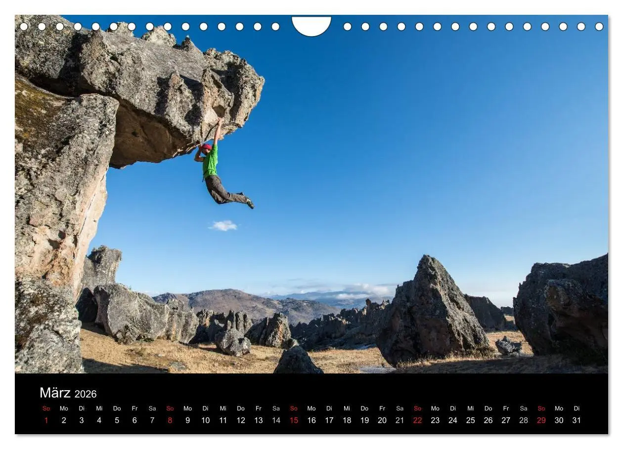 Bild: 9783516055795 | Climbing Solutions - Bergsport weltweit (Wandkalender 2026 DIN A4...