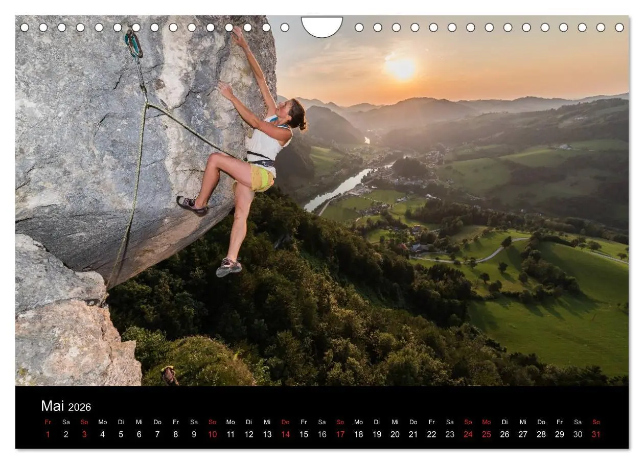 Bild: 9783516055795 | Climbing Solutions - Bergsport weltweit (Wandkalender 2026 DIN A4...
