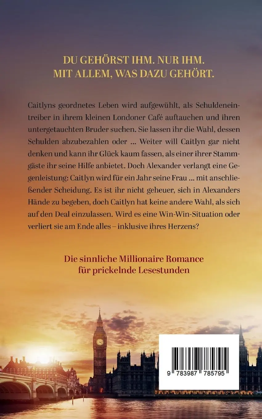 Rückseite: 9783987785795 | The Marriage Deal | Verheiratet mit dem Millionär | Sanja Kellath