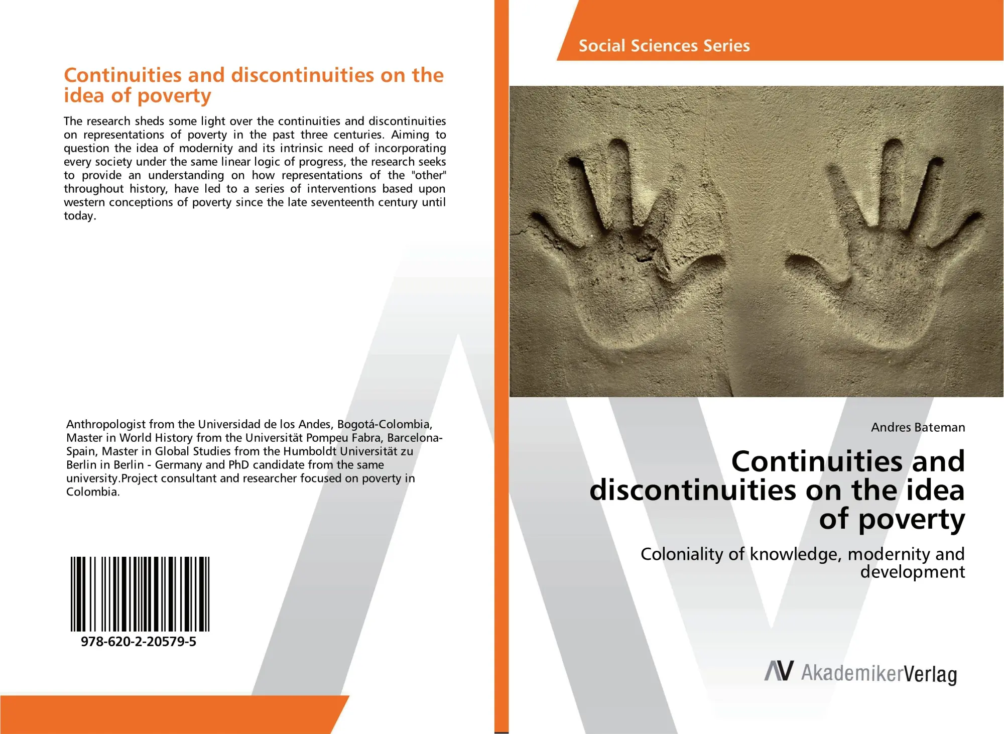 Cover: 9786202205795 | Continuities and discontinuities on the idea of poverty | Bateman