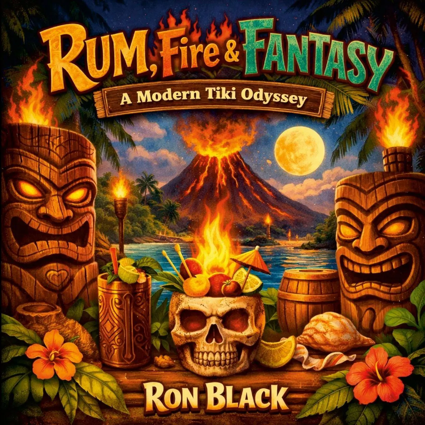 Cover: 9781105465895 | Rum, Fire, and Fantasy | A Modern Tiki Odyssey | Ron Black | Buch