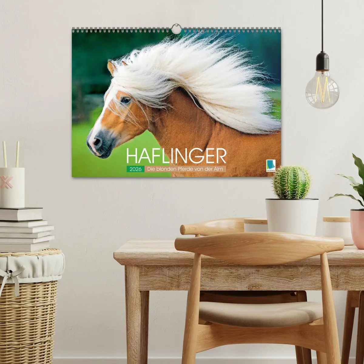 Bild: 9783457265895 | Haflinger: Die blonden Pferde von der Alm (Wandkalender 2026 DIN A3...