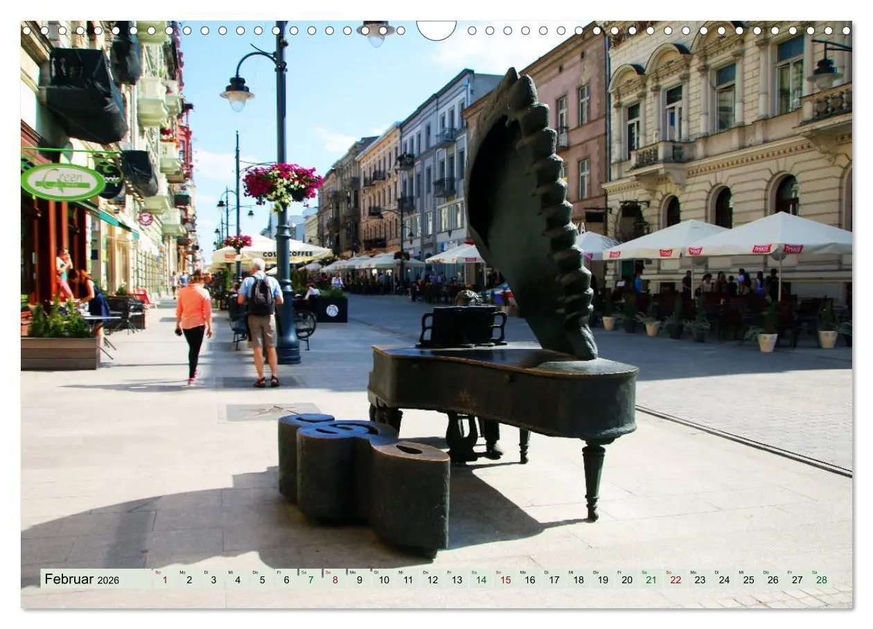 Bild: 9783516045895 | Lodz, die Aufstrebende (Wandkalender 2026 DIN A3 quer), CALVENDO...