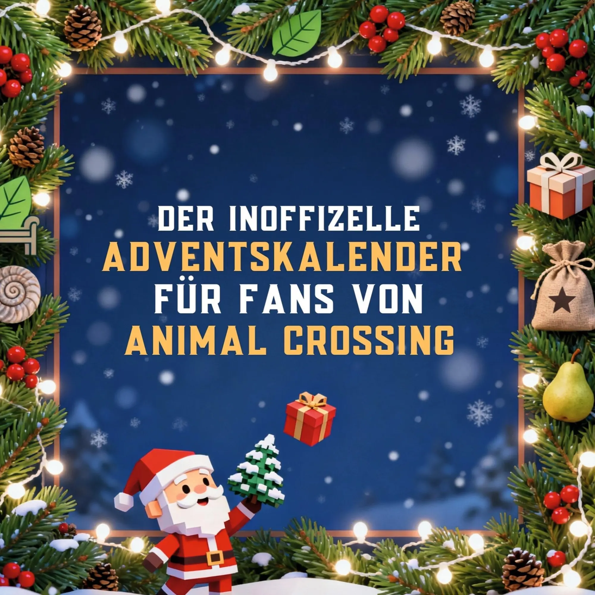 Cover: 9783695315895 | Der inoffizielle Adventskalender für Fans von Animal Crossing | Buch