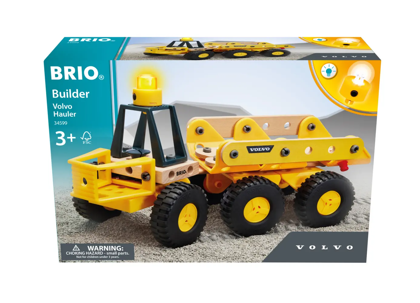 Cover: 7312350345995 | BRIO Builder - Volvo Muldenkipper | Spiel | 63459900 | Deutsch | 2022