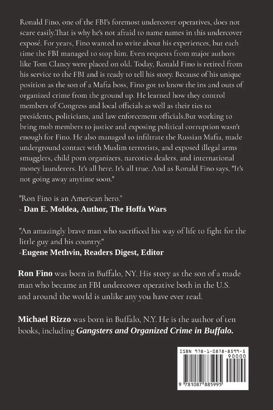 Rückseite: 9781087885995 | Mr. Undercover | The True Story of Undercover Operative Ronald Fino