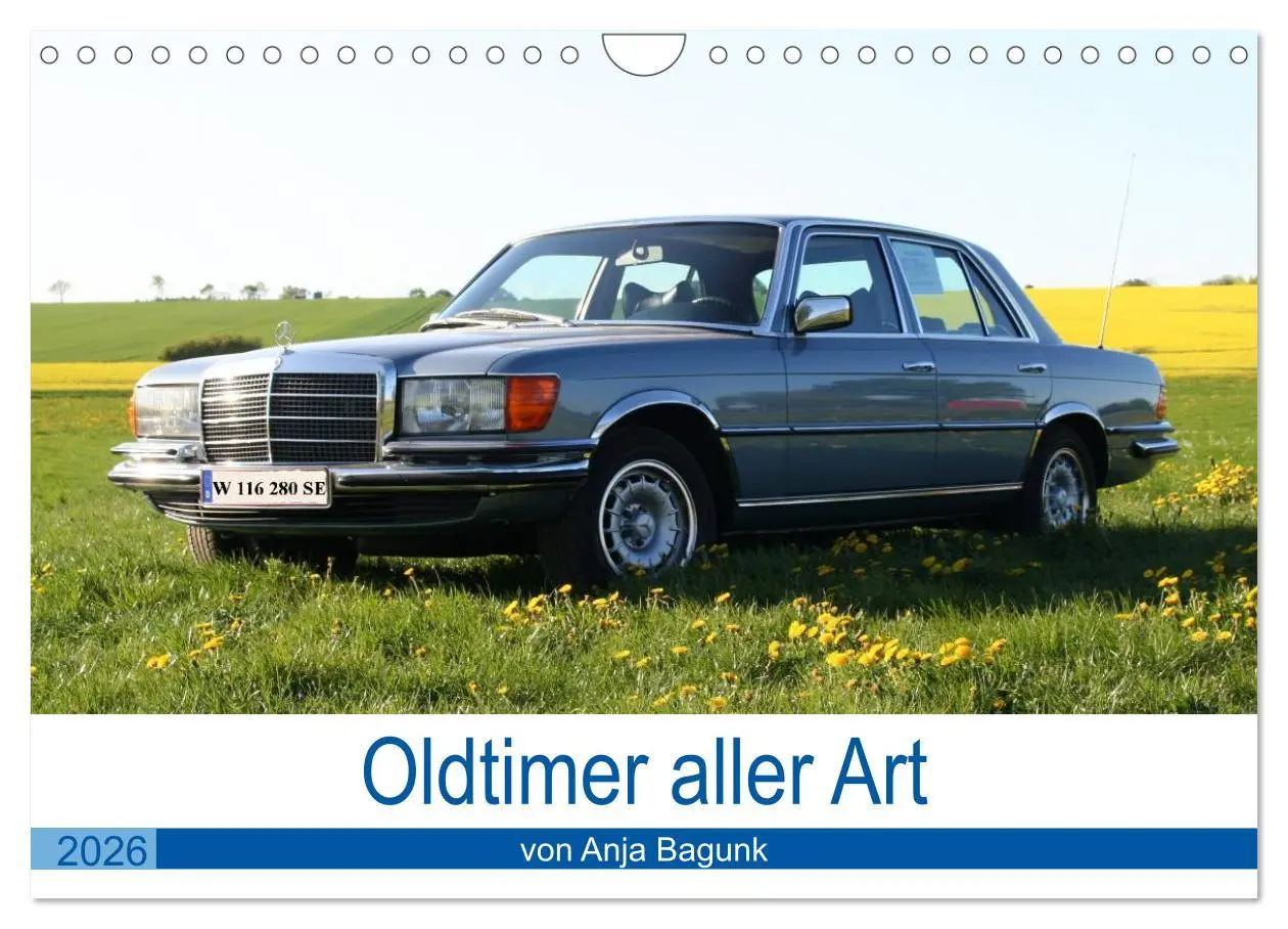 Cover: 9783516105995 | Oldtimer aller Art (Wandkalender 2026 DIN A4 quer), CALVENDO...