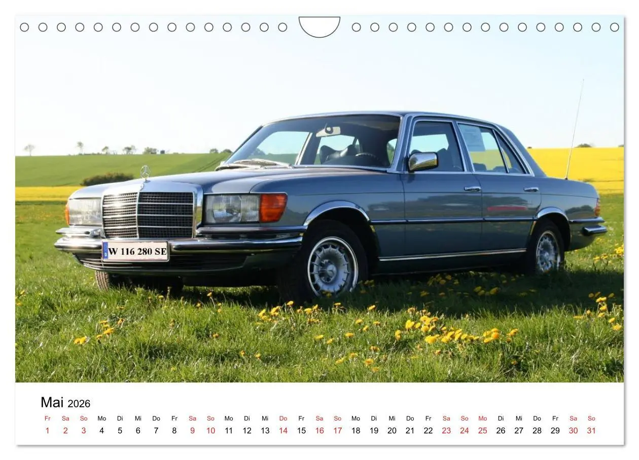 Bild: 9783516105995 | Oldtimer aller Art (Wandkalender 2026 DIN A4 quer), CALVENDO...