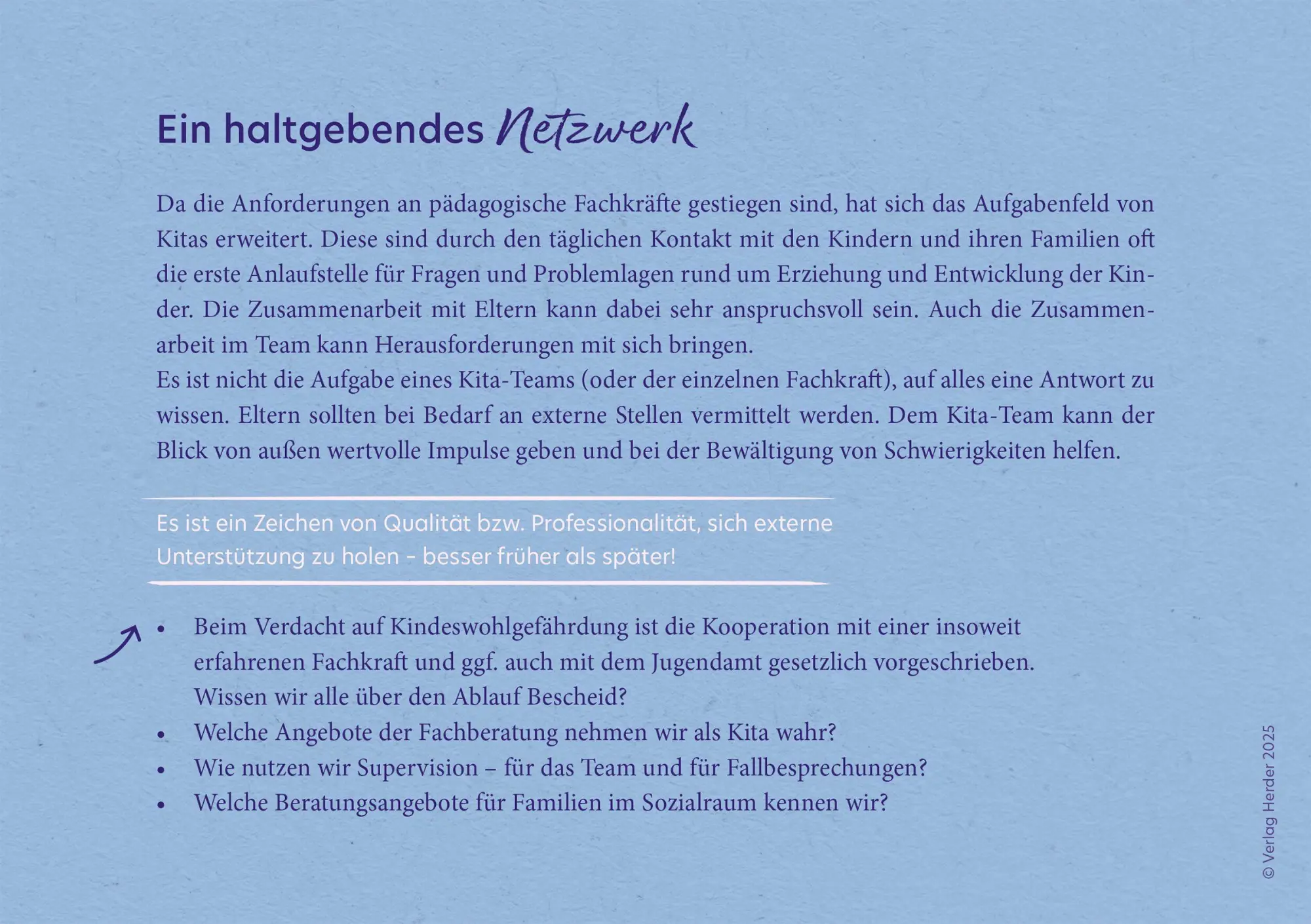 Bild: 9783451036095 | Resilienz im Kita-Alltag. 40 Reflexionskarten für die Teamarbeit | Box