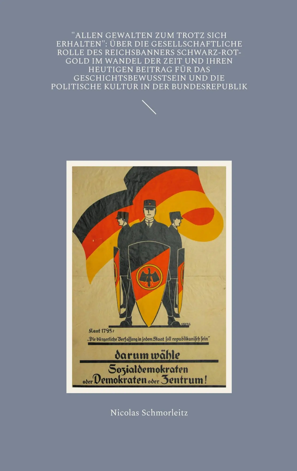 Cover: 9783769306095 | "Allen Gewalten zum Trotz sich erhalten": Über die...