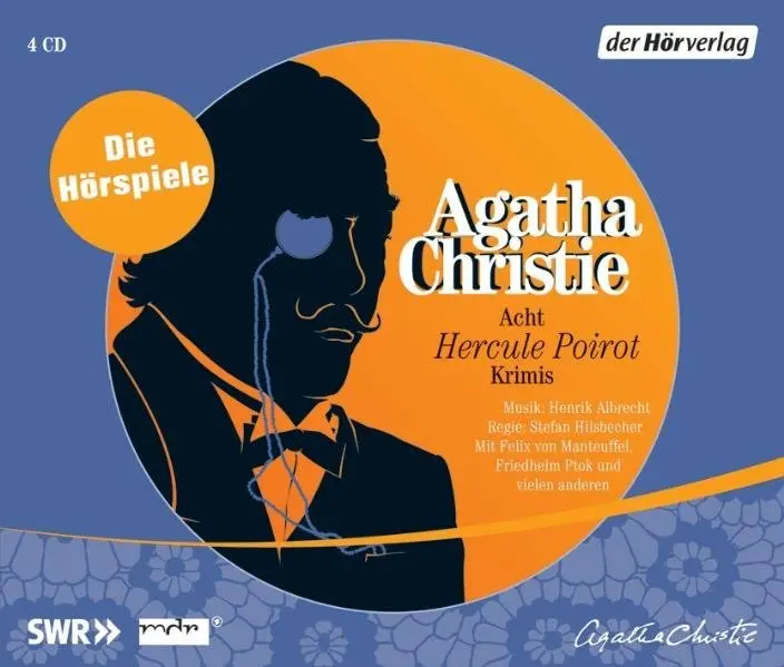 Cover: 9783867176095 | Acht Hercule Poirot Krimis, 4 Audio-CDs | Agatha Christie | Audio-CD