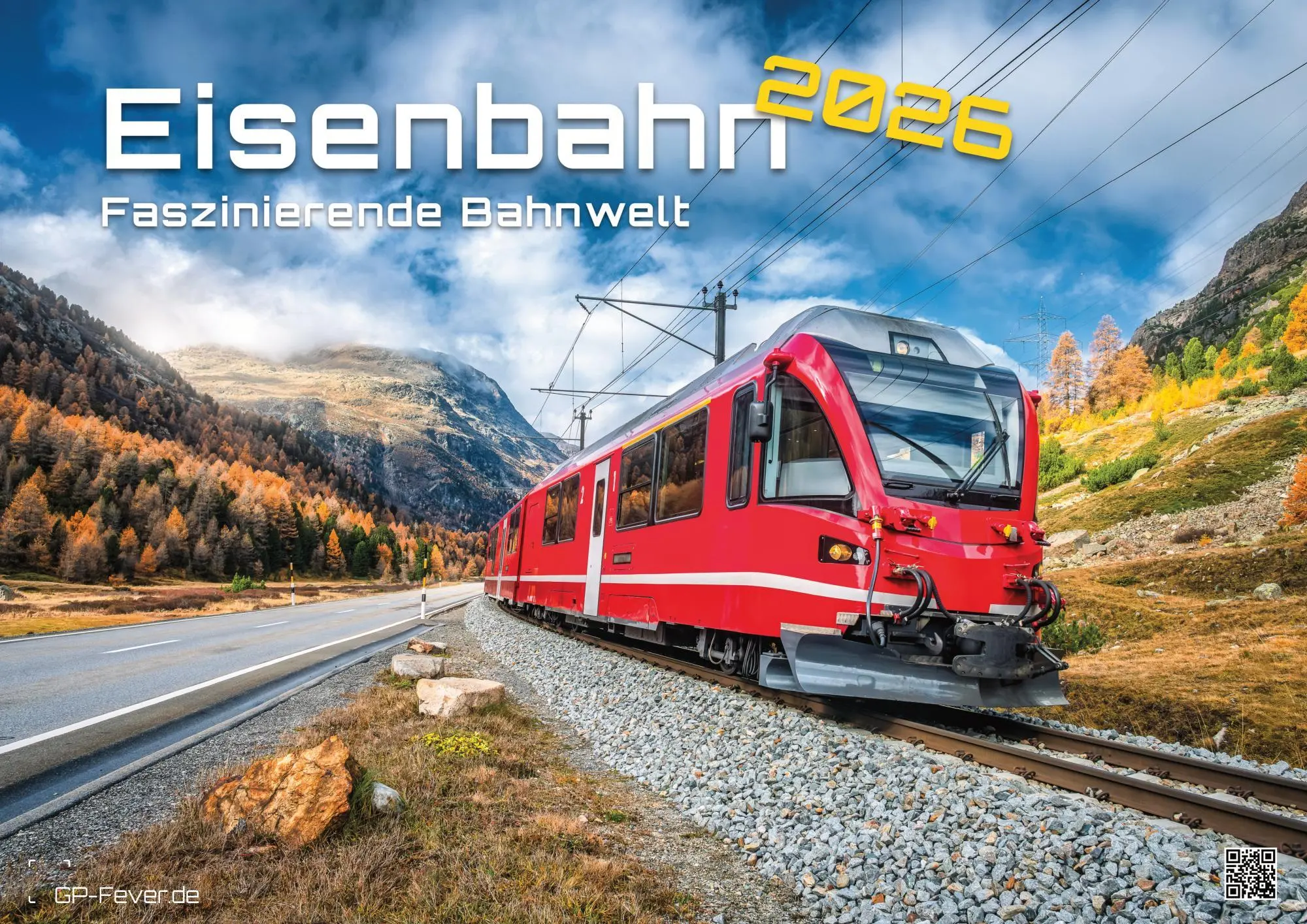 Cover: 9783986736095 | Eisenbahn - faszinierende Bahnwelt - 2026 - Kalender DIN A2 | de