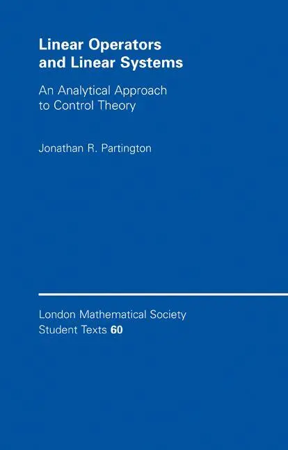 Cover: 9780521546195 | Linear Operators and Linear Systems | Jonathan R. Partington | Buch