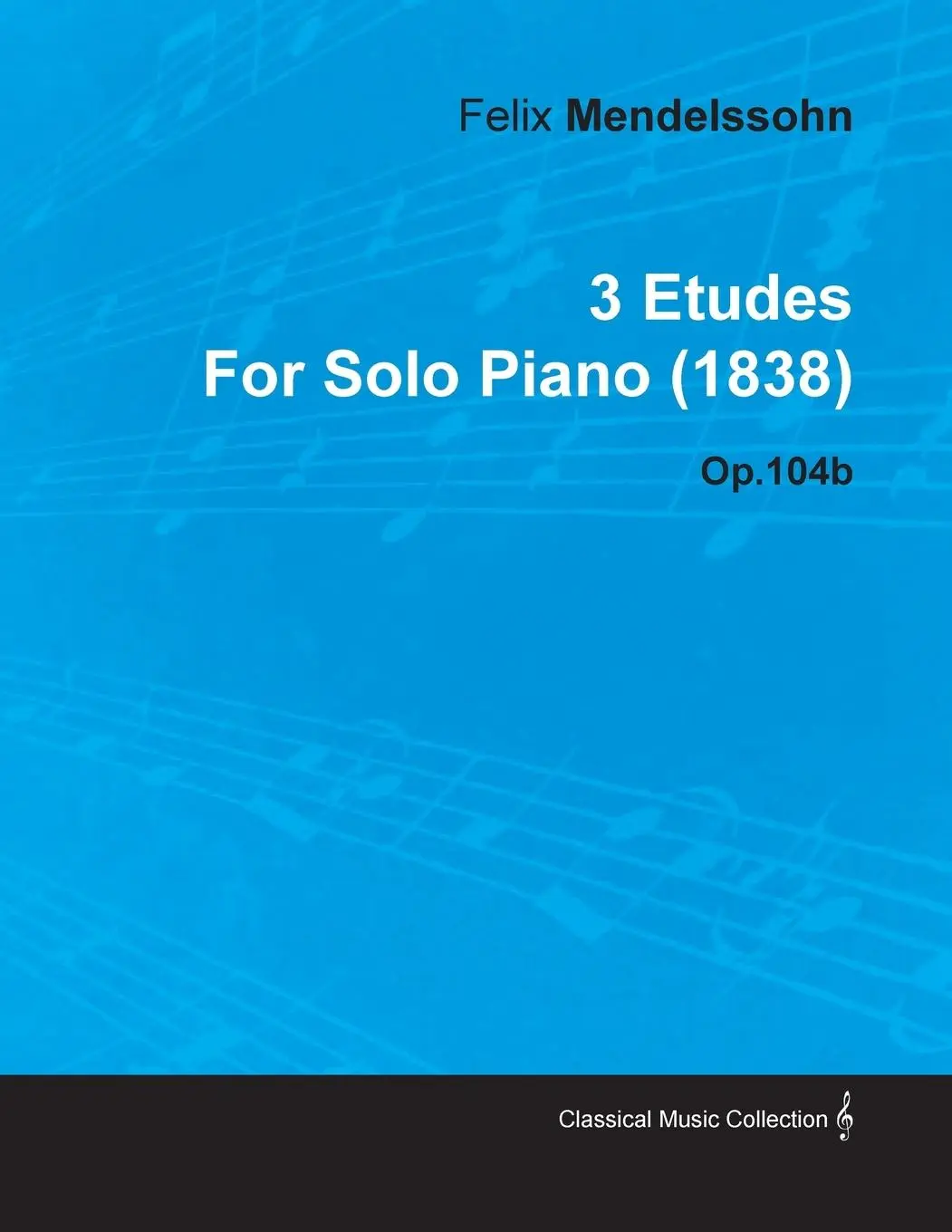 Cover: 9781446516195 | 3 Etudes by Felix Mendelssohn for Solo Piano (1838) Op.104b | Buch