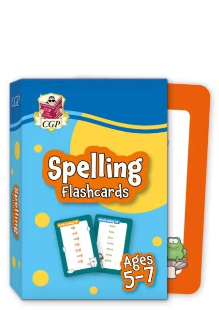 Cover: 9781789086195 | Spelling Flashcards for Ages 5-7 | Cgp Books | Buch | Gebunden | 2020