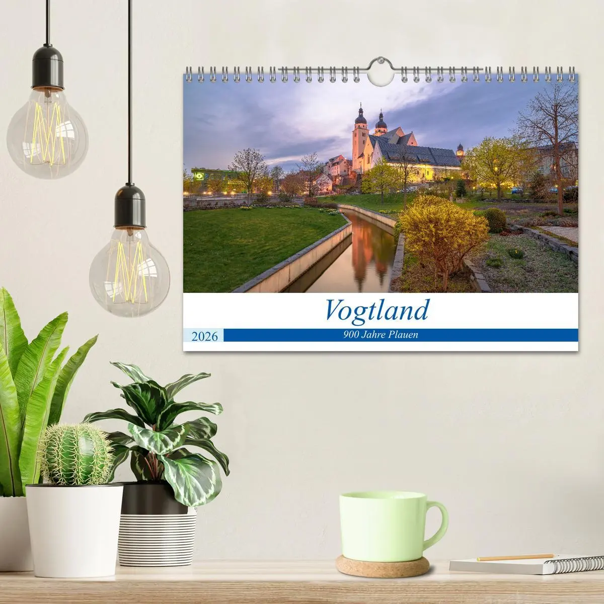 Bild: 9783457686195 | Vogtland - 900 Jahre Plauen (Wandkalender 2026 DIN A4 quer),...
