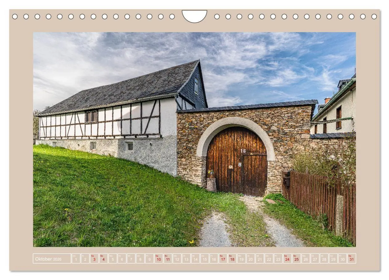 Bild: 9783457686195 | Vogtland - 900 Jahre Plauen (Wandkalender 2026 DIN A4 quer),...