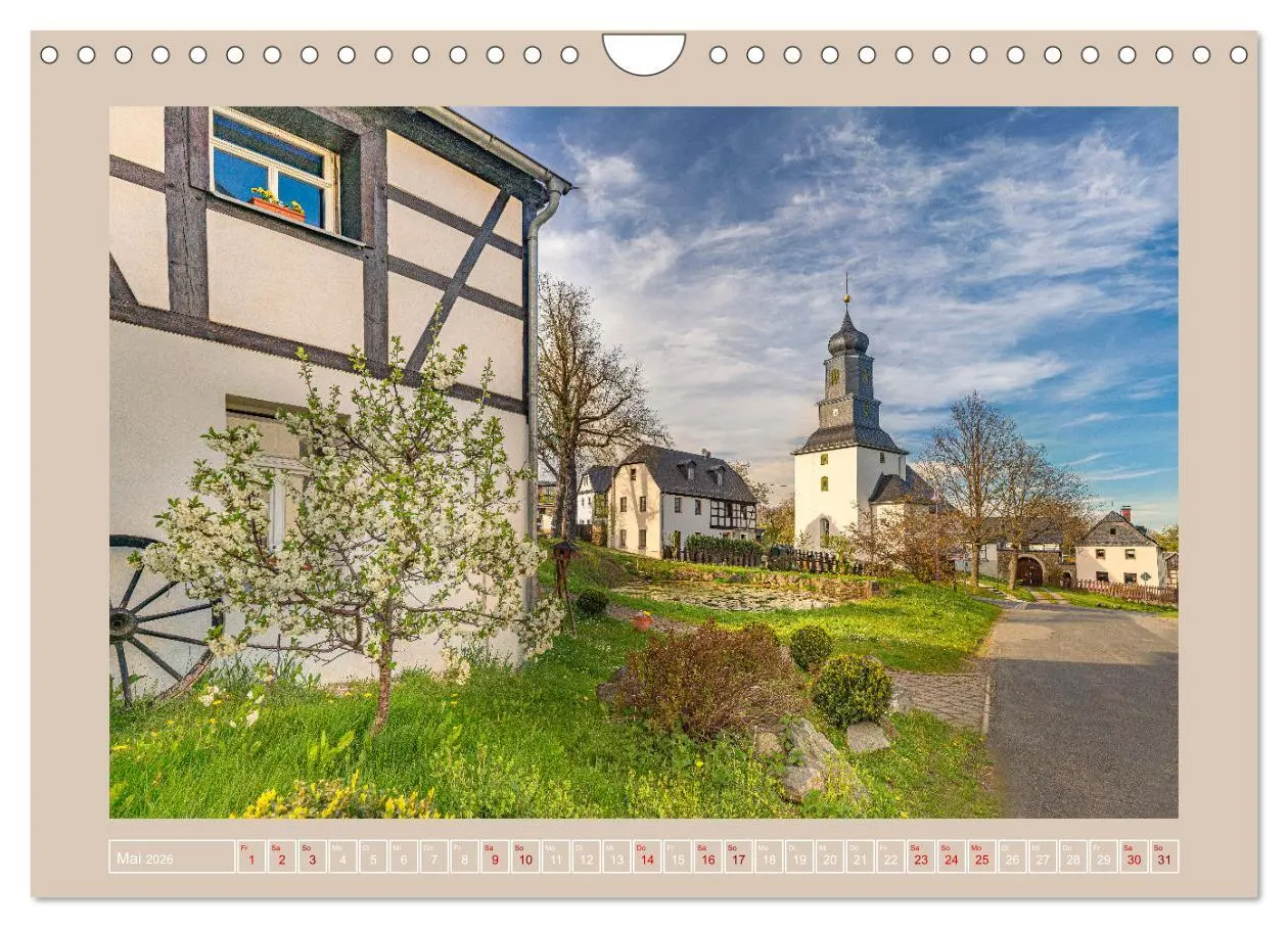 Bild: 9783457686195 | Vogtland - 900 Jahre Plauen (Wandkalender 2026 DIN A4 quer),...