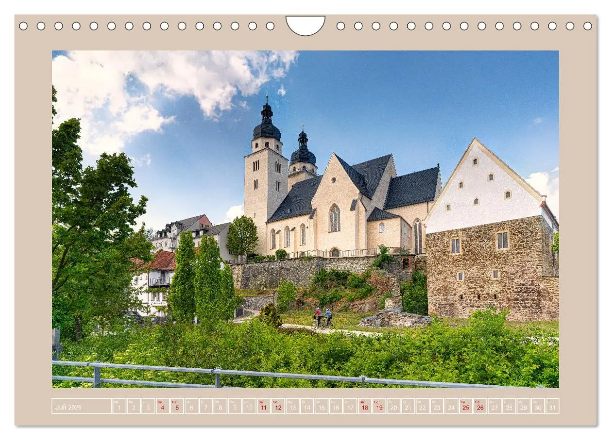 Bild: 9783457686195 | Vogtland - 900 Jahre Plauen (Wandkalender 2026 DIN A4 quer),...