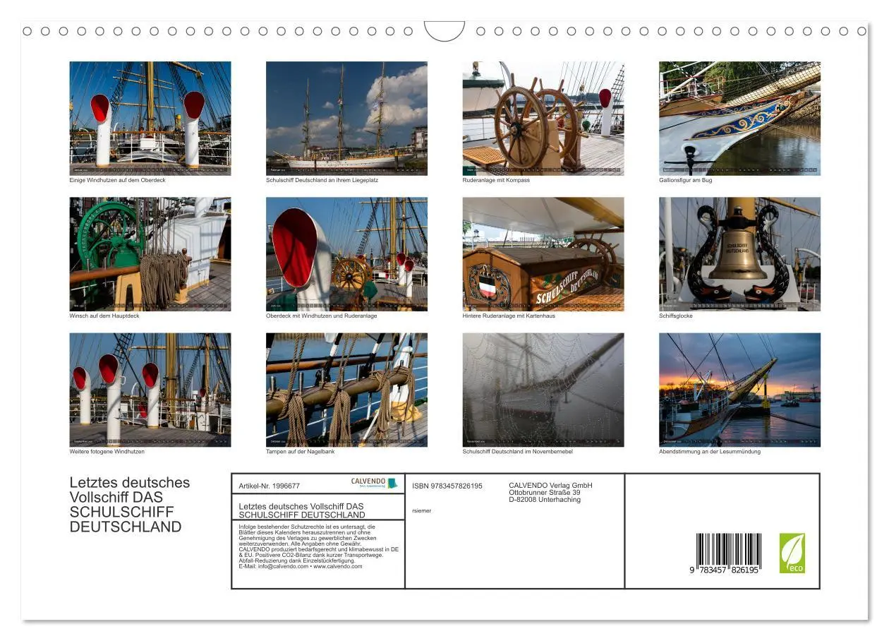 Bild: 9783457826195 | Letztes deutsches Vollschiff DAS SCHULSCHIFF DEUTSCHLAND...