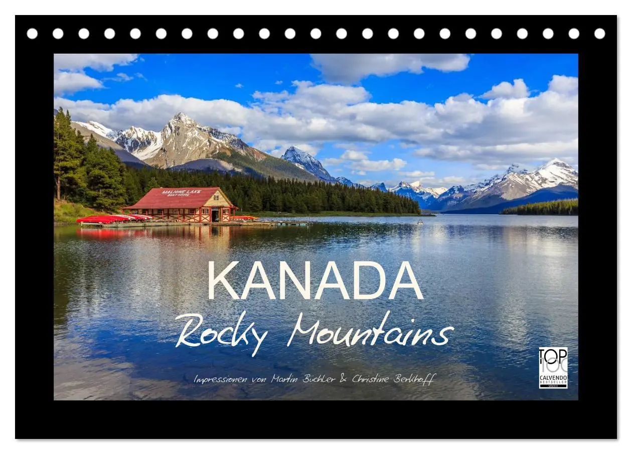 Cover: 9783516086195 | KANADA - Rocky Mountains (Tischkalender 2026 DIN A5 quer), CALVENDO...