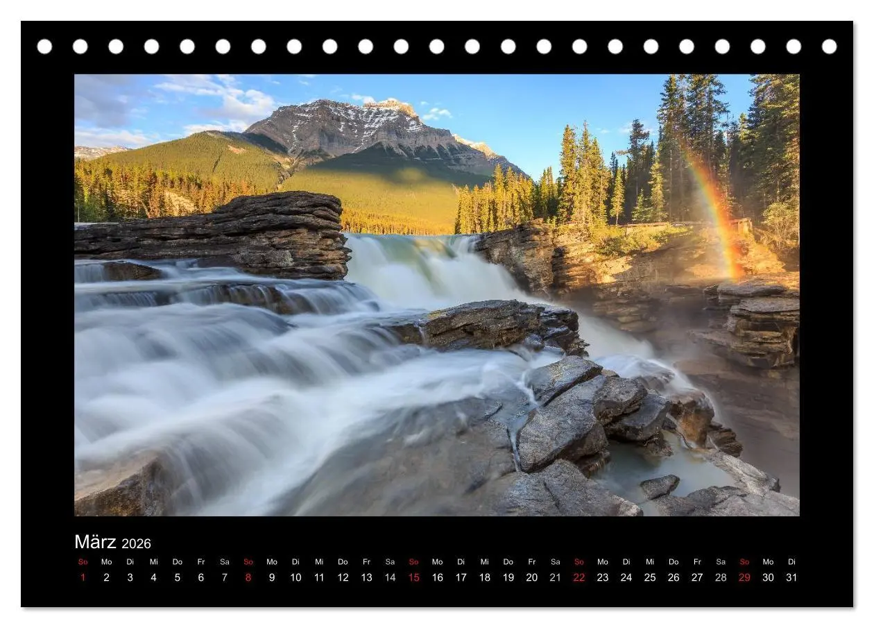 Bild: 9783516086195 | KANADA - Rocky Mountains (Tischkalender 2026 DIN A5 quer), CALVENDO...