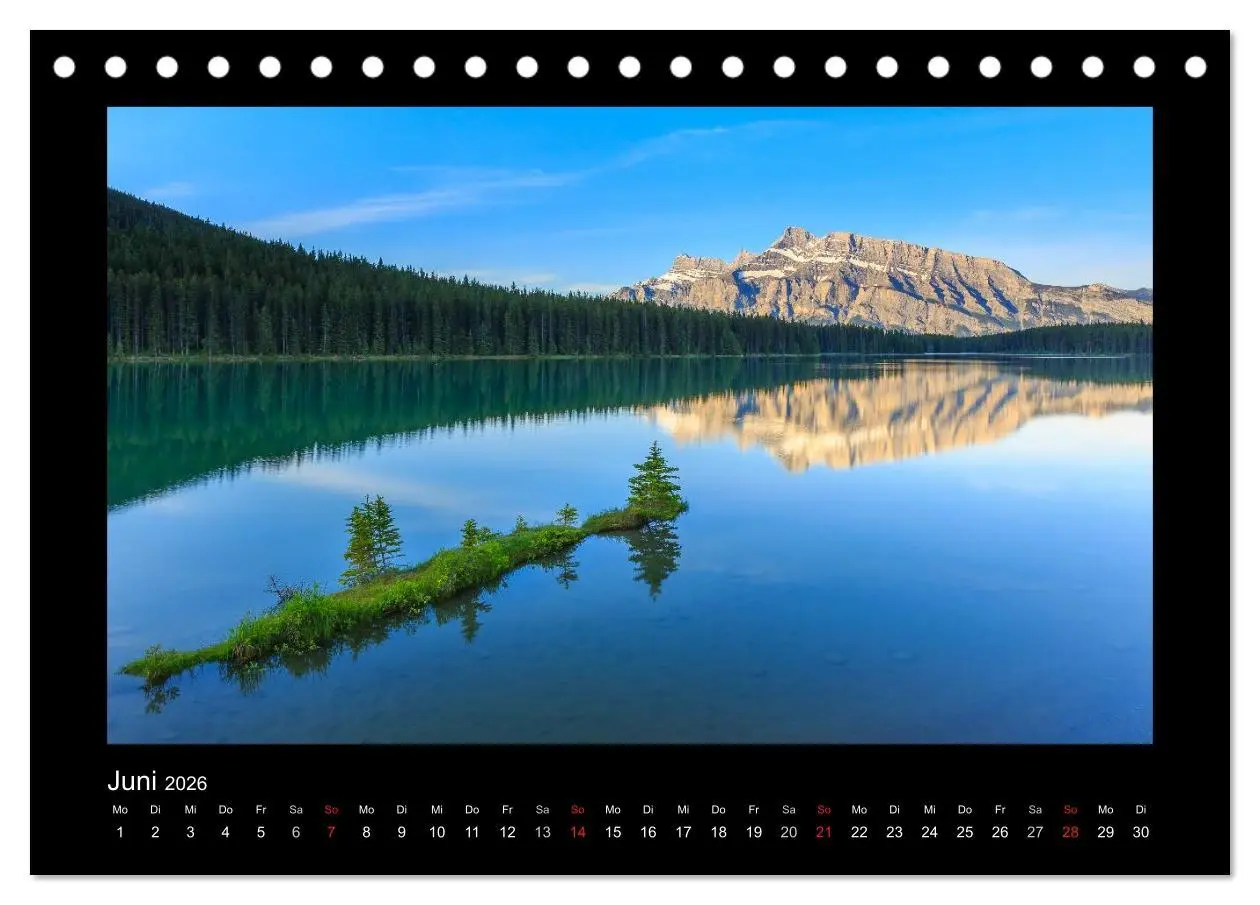 Bild: 9783516086195 | KANADA - Rocky Mountains (Tischkalender 2026 DIN A5 quer), CALVENDO...