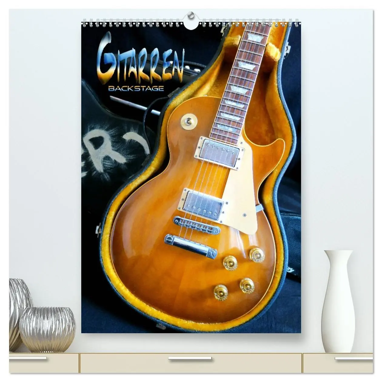 Cover: 9783516396195 | Gitarren backstage (hochwertiger Premium Wandkalender 2026 DIN A2...