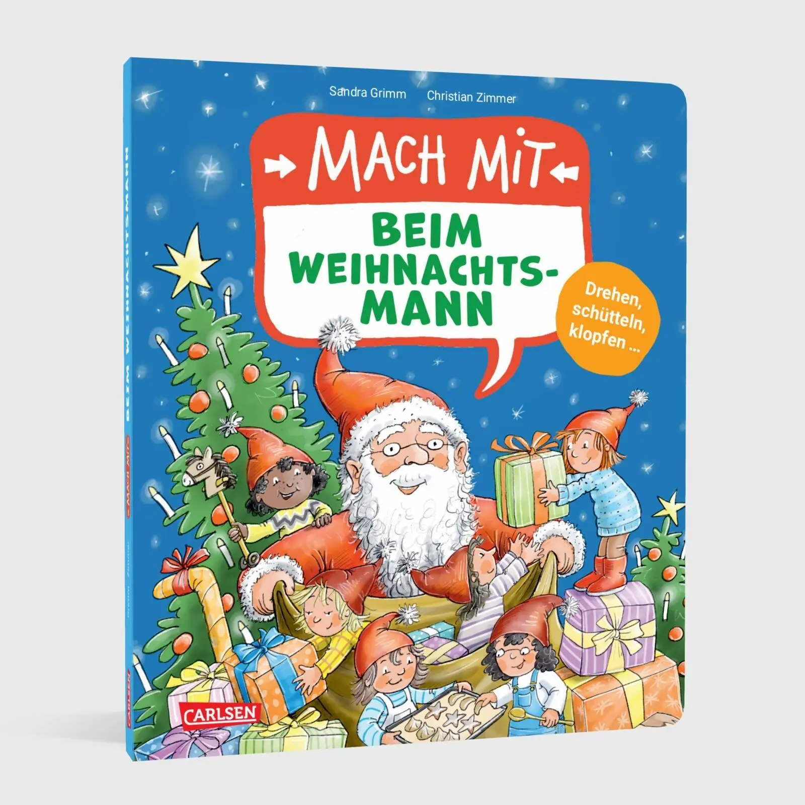 Bild: 9783551256195 | Mach mit - Beim Weihnachtsmann | Sandra Grimm | Buch | 24 S. | Deutsch