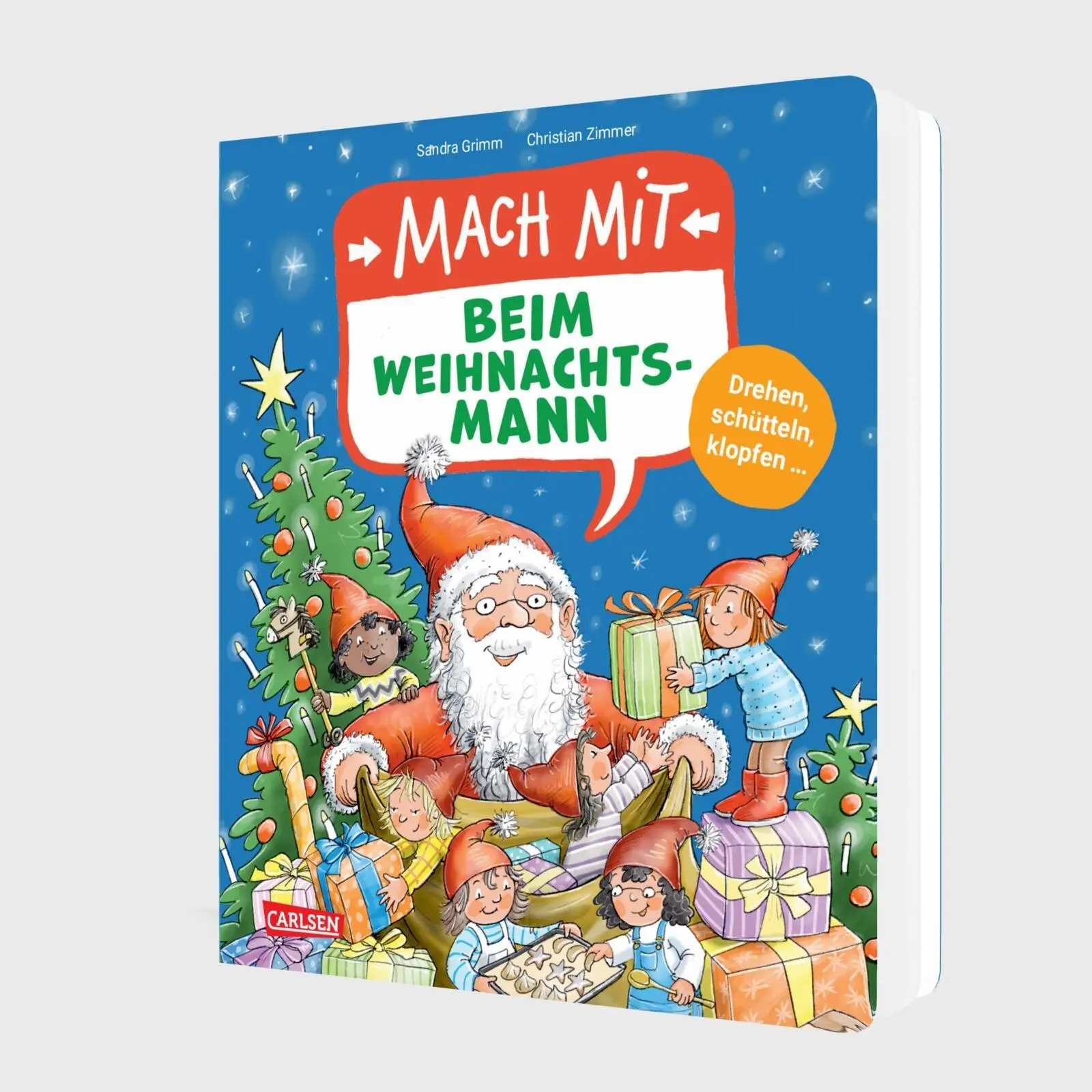 Bild: 9783551256195 | Mach mit - Beim Weihnachtsmann | Sandra Grimm | Buch | 24 S. | Deutsch