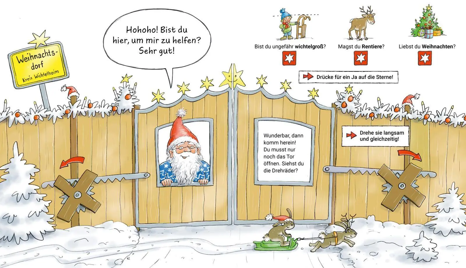 Bild: 9783551256195 | Mach mit - Beim Weihnachtsmann | Sandra Grimm | Buch | 24 S. | Deutsch