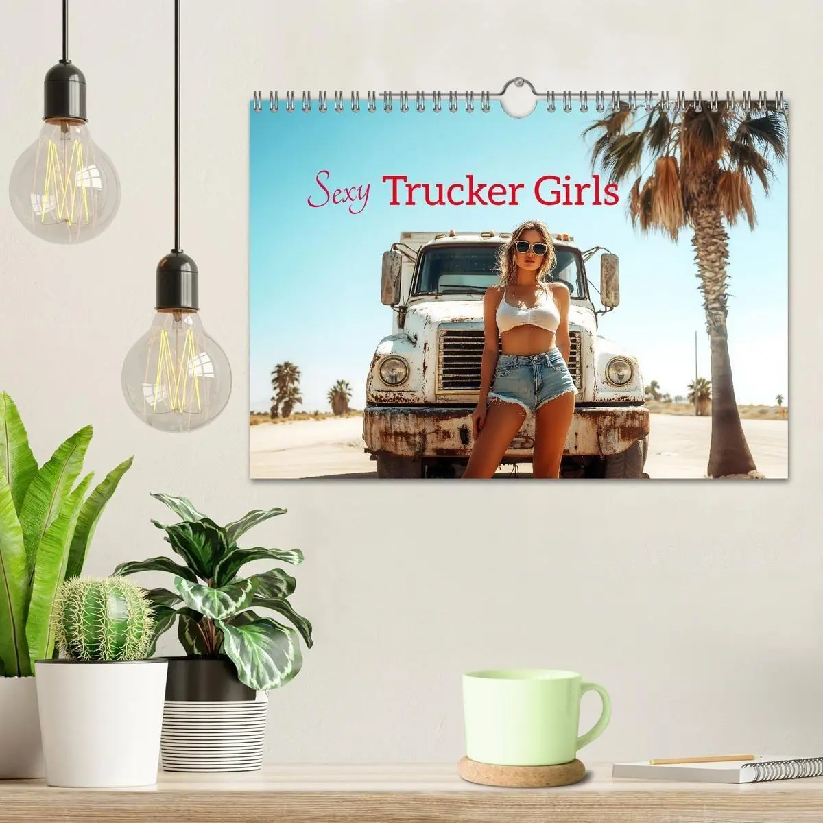 Bild: 9783569006195 | Sexy Trucker Girls (Wandkalender 2027 DIN A4 quer), CALVENDO...