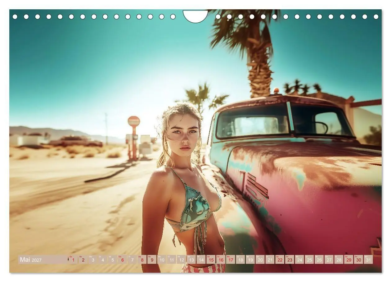 Bild: 9783569006195 | Sexy Trucker Girls (Wandkalender 2027 DIN A4 quer), CALVENDO...