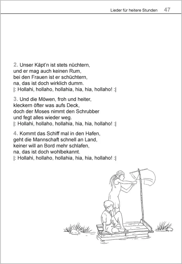 Bild: 9783948106195 | Die schönsten Lieder für heitere Stunden. Das Liederbuch für...